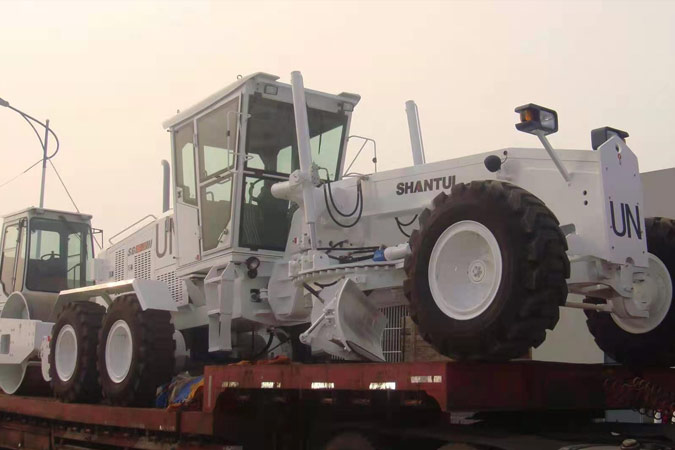 世界有我，山推助力聯(lián)合國(guó)維和任務(wù)。